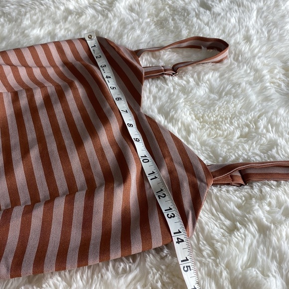 NWT NSR Aleesha Stripe Smocked Back Sundress In Rose, Small - Picture 10 of 11